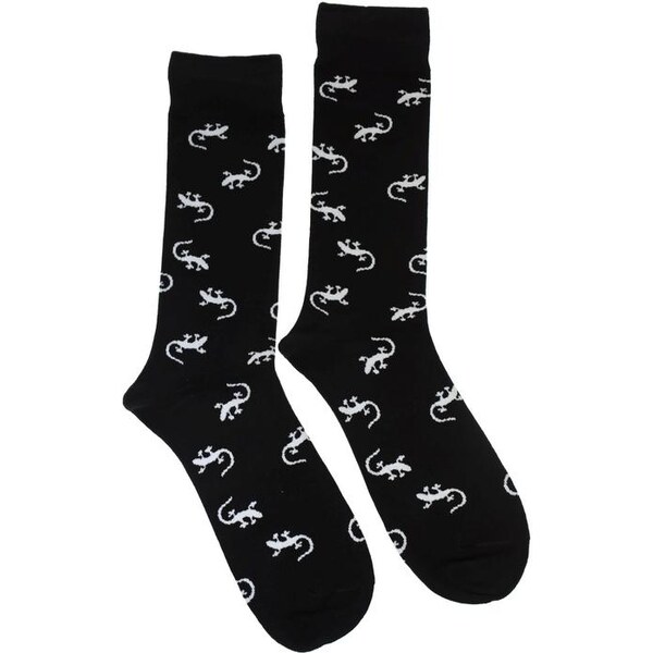 AURA.VIA Pánske čierne ponožky DYLAN 28784827