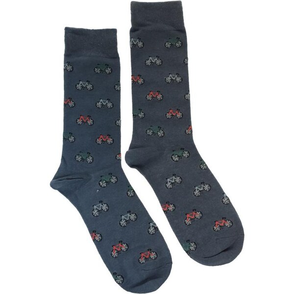 AURA.VIA Pánske tmavosivé ponožky DYLAN 28784824