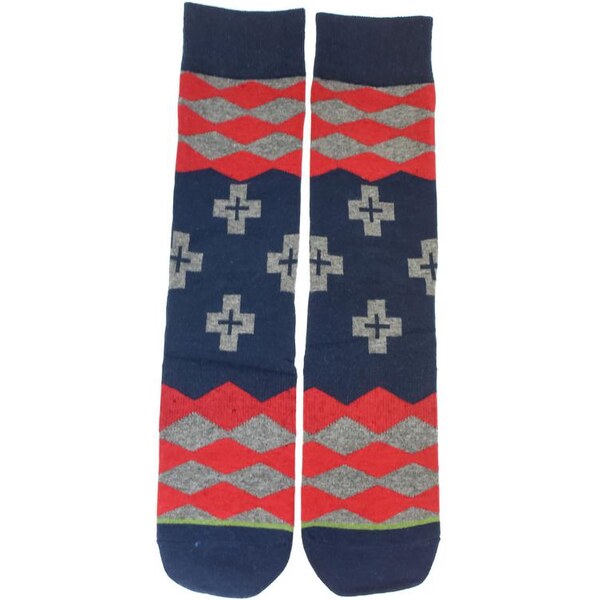 AURA.VIA Pánske thermo tmavomodré ponožky HESSO 28784828