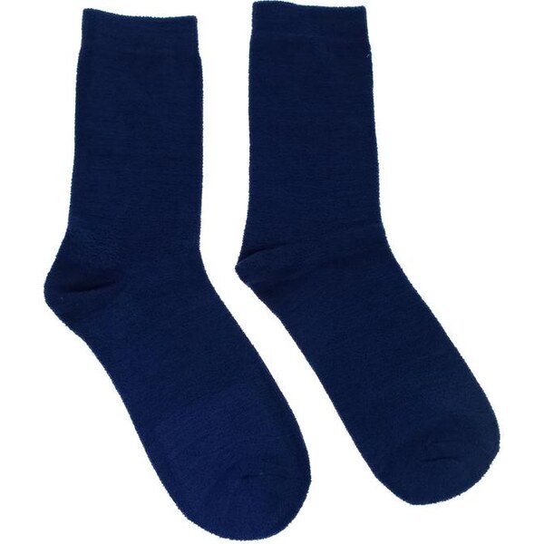 AURA.VIA Pánske thermo modré ponožky WARM 28784839