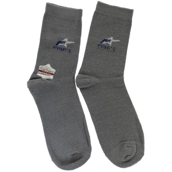 AURA.VIA Pánske thermo tmavosivé ponožky MAN´S 28784842