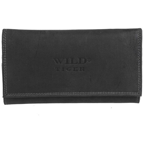 Dámska kožená peňaženka WILD čierna ZD-28-281M 28805736