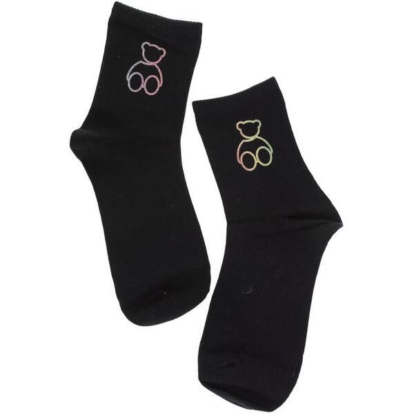 AURA.VIA Dámske čierne ponožky VERČA 28809429