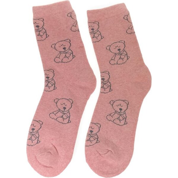 AURA.VIA Thermo ružové ponožky TEDY 28809418
