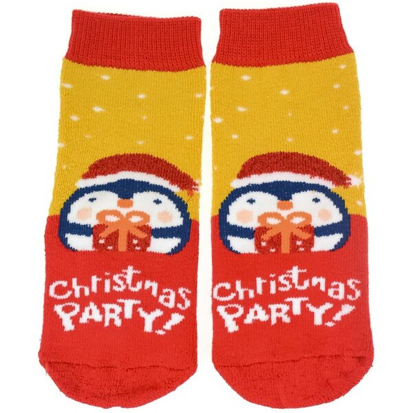 AURA.VIA Detské červené ponožky CHRISTMAS PARTY 28837341