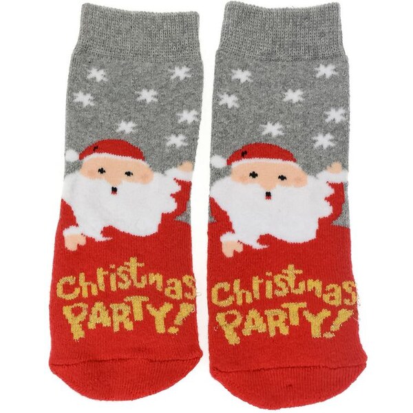 AURA.VIA Detské sivé ponožky CHRISTMAS PARTY 28837340