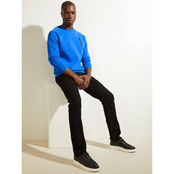 Pánska mikina U1YA22FL03P - G7K7 - Svetlá modrá - Guess 28841748