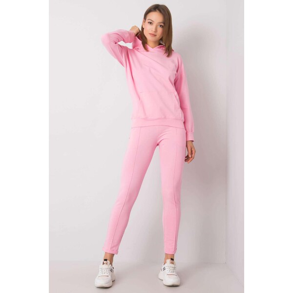 MladaModa Tepláková súprava Marlow s mikinou s klokaním vreckom jasná 28959292