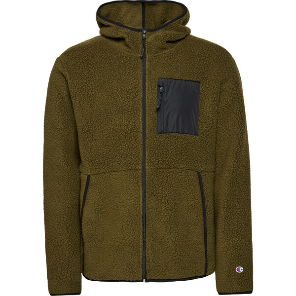 Champion Hooded Full Zip Top - Pánske - Mikina Champion - Zelené - 66355783