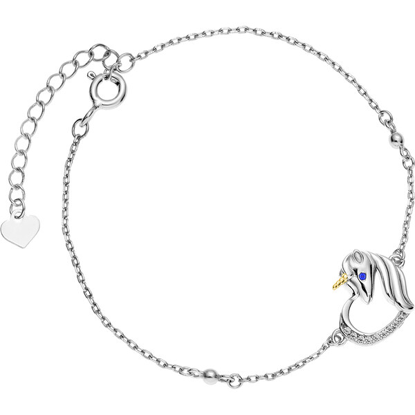 Olivie Strieborný náramok JEDNOROŽEC 5470 29309664