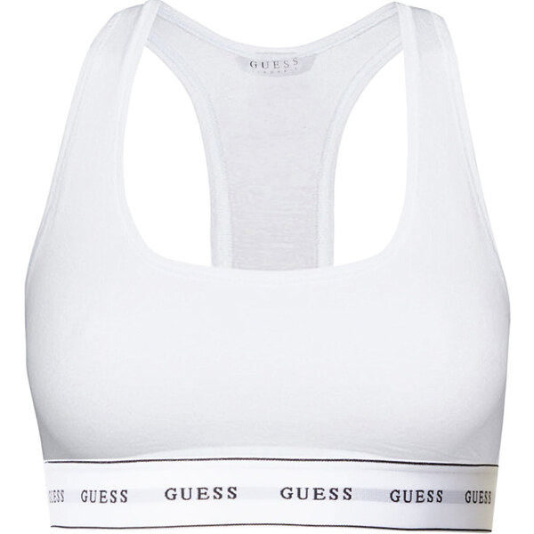 GUESS - biela braletka s logom GUESS - limitovaná edícia 36189945