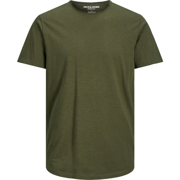 JACK & JONES Tričko Basher tmavozelená 25873690