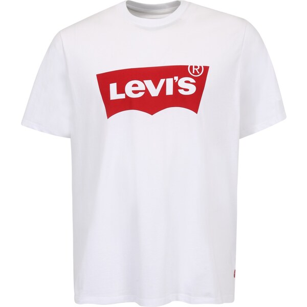 Levis Big & Tall Tričko B&T Big Graphic Tee červená / biela 32862981