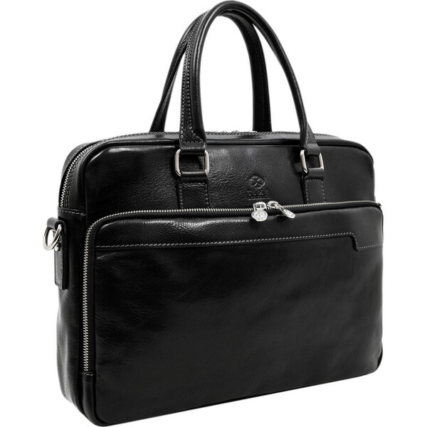 Glara Kožená business taška na notebook Premium 31874239