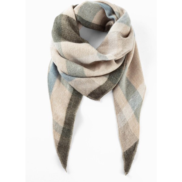 bonprix Trojuholníková šatka, farba béžová 45102164