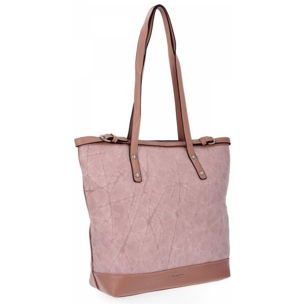 Dámska kabelka shopper bag David Jones púdrová ružová CM6309 29062727