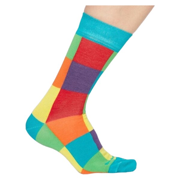 BX-CUBE farebné bambusové ponožky BAMBOX Indigo / Červená 39-42 1 pár 26252218