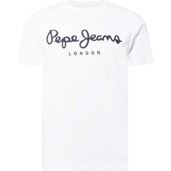 Pepe Jeans Tričko námornícka modrá / biela 29069805