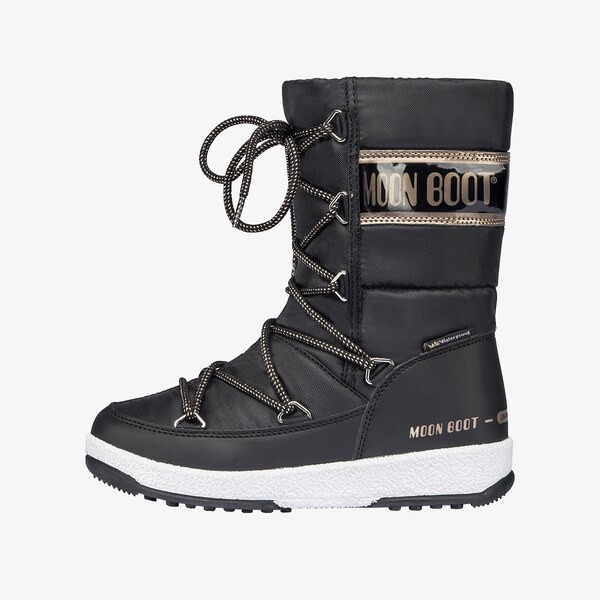 MOON BOOT JR G.QUILTED WP BLACK/COPPER EUR 31 51201564