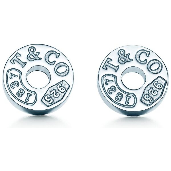 Tiffany & Co. Luxusné strieborné kruhové náušnice 19710424 + 66593780