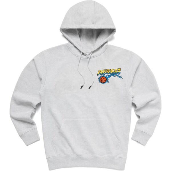 Market Slam Dunk Sketch Ash Grey - Pánske - Mikina MARKET - Sivé - 66355682