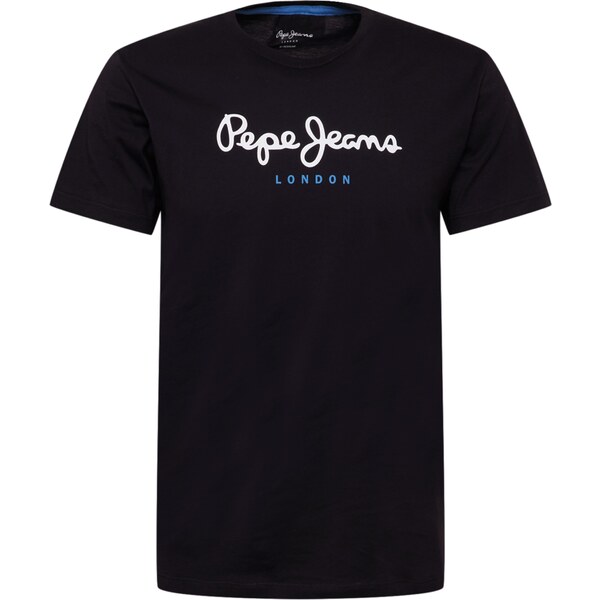 Pepe Jeans Tričko Eggo modrá / čierna / biela 61943228