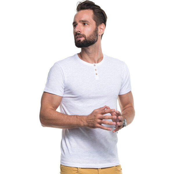 Pánske tričko M Button1 21230 - Promostars 24052783