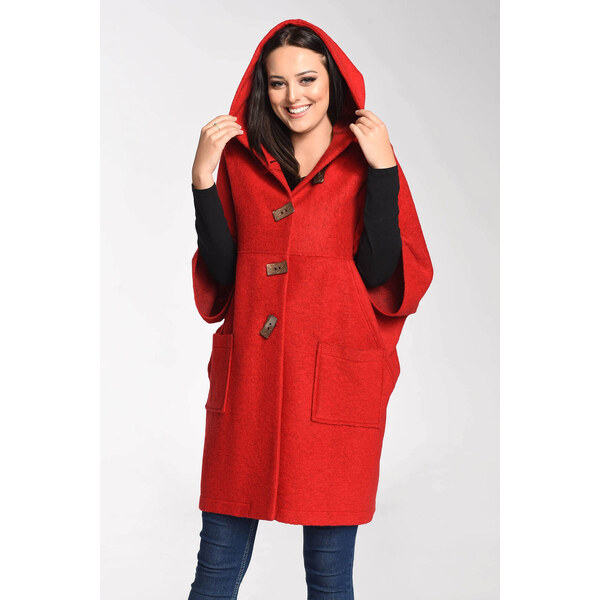 Glara Originálny kabátik z varenej vlny 29154385