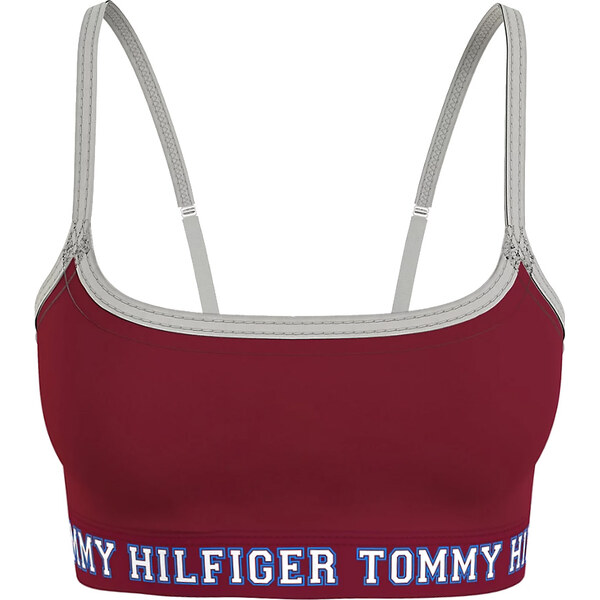 TOMMY HILFIGER - Tommy League deep rouge podprsenka s nastaviteľnými 29170956