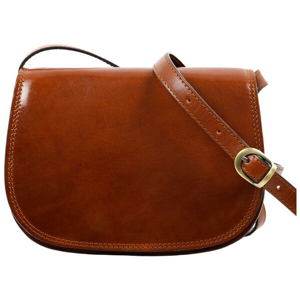 Glara Kožená crossbody kabelka Premium 27009464