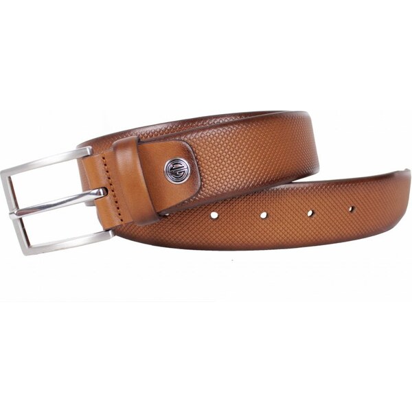 Lindenmann Pánsky kožený opasok Lindenmann 21000392 tm. koňak 37573675