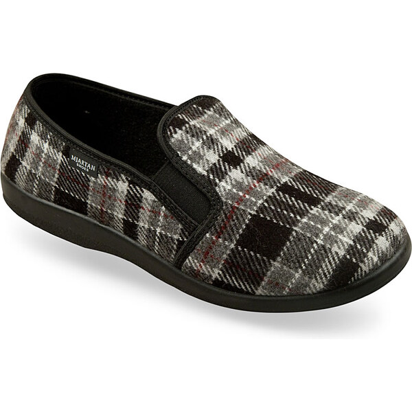 Mjartan pánske uzavreté papuče - nezateplené, gumička 24431767