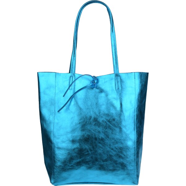 Modrá kožená talianska kabelka Annalisa Azzura Lucida NovaKabelka.sk 29247549