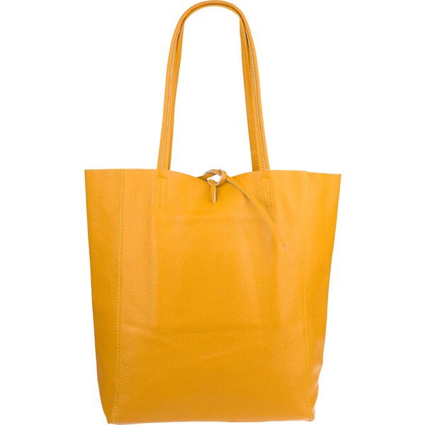 Žltá kožená talianska kabelka Annalisa Gialla Scura NovaKabelka.sk 29247548