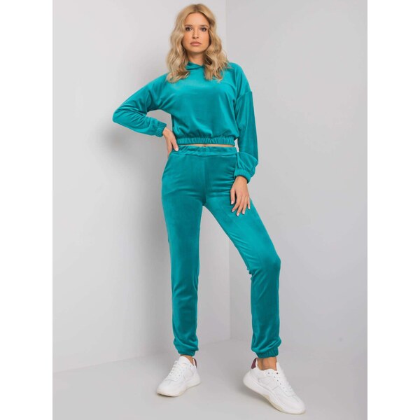 RUE PARIS Set-WN-KMPL-883.12-turquoise 64664072
