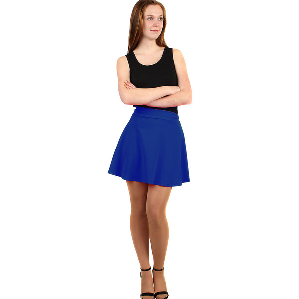 Glara Dámska áčková mini sukňa 8651363