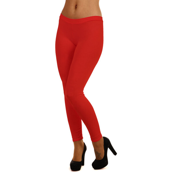 Glara Dámske jednofarebné legíny 24268690