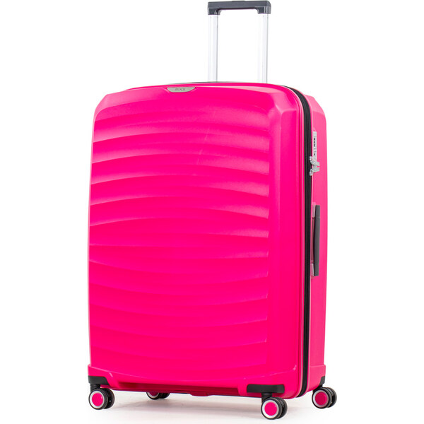 cestovný kufor ROCK TR-0212/3-L PP - růžová 62191623