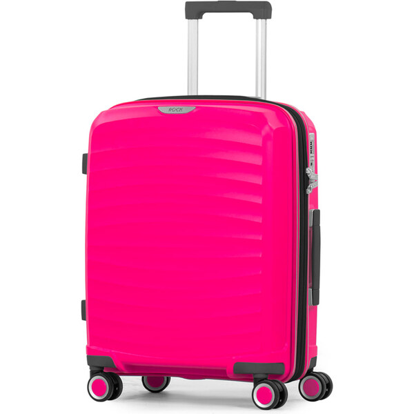 kabinová batožina ROCK TR-0212/3-S PP - růžová 62191629