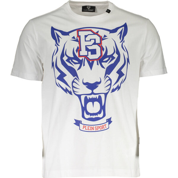 Biele pánske tričko Plein Sport s krátkym rukávom 64705439