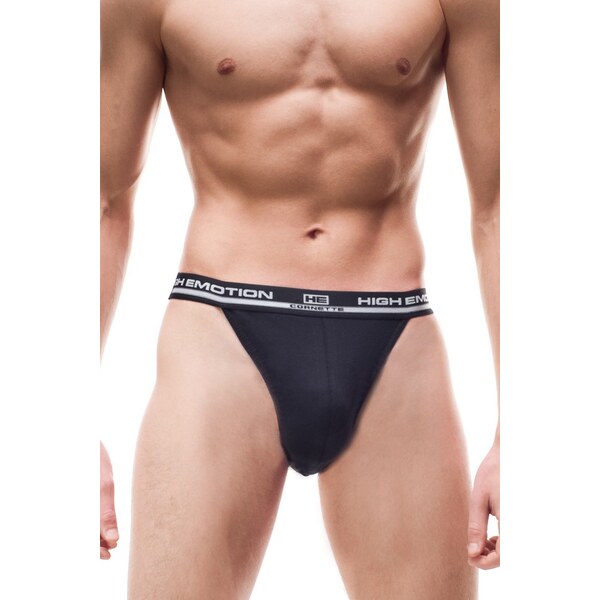 Cornette Pánske tangá High emotion black - Cornet 35537394