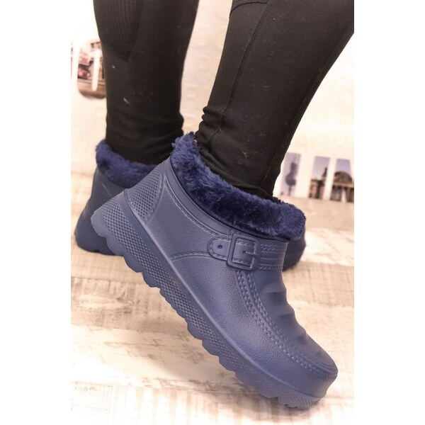 JOHN-C Dámske modré gumené poltopánky TIRAS 29369510