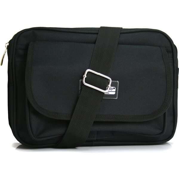 Pánska taška cez rameno čierna - Bellugio Sarpej čierna 56864292