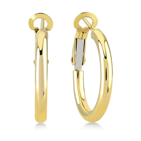 Lillian Vassago Celozlaté jemné náušnice Kruhy 2 cm LLV06-GER067 44071468