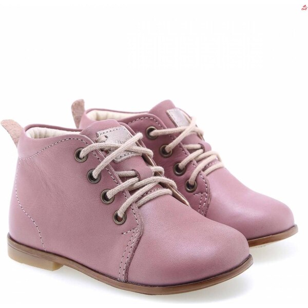 Detské kožené topánočky EMEL E1075-12 ružová 46771319