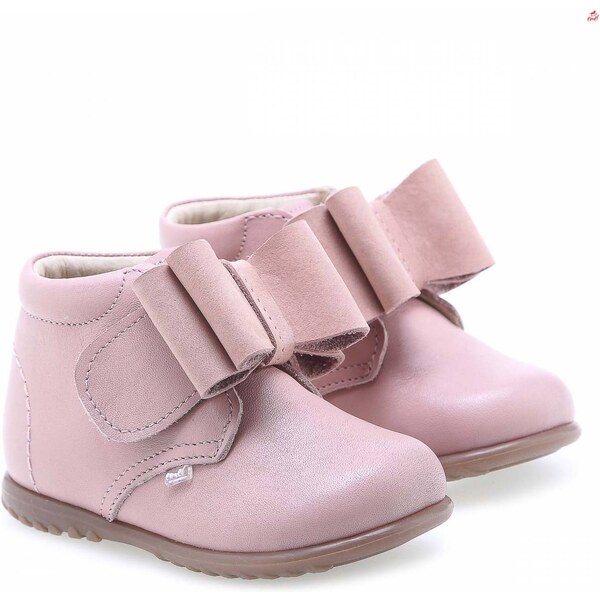 Detské kožené topánočky EMEL E1077E ružová 46771320