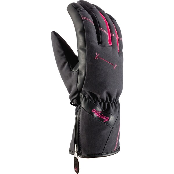 Dámske rukavice VIKING RIMA tmavo šedá 29449060