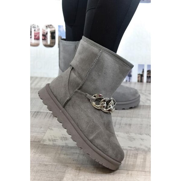 SEASTAR Dámske sivé mamušky YANA 29445421