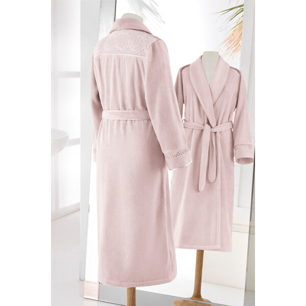 Soft Cotton Dámsky elegantný župan QUEEN v darčekovom balení 2501035