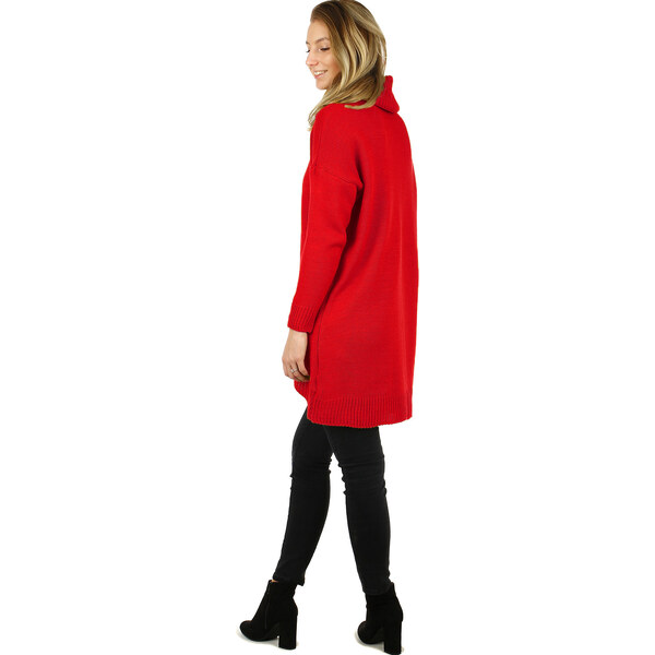 Glara Oversized dlhý jednofarebný rolák 29450831